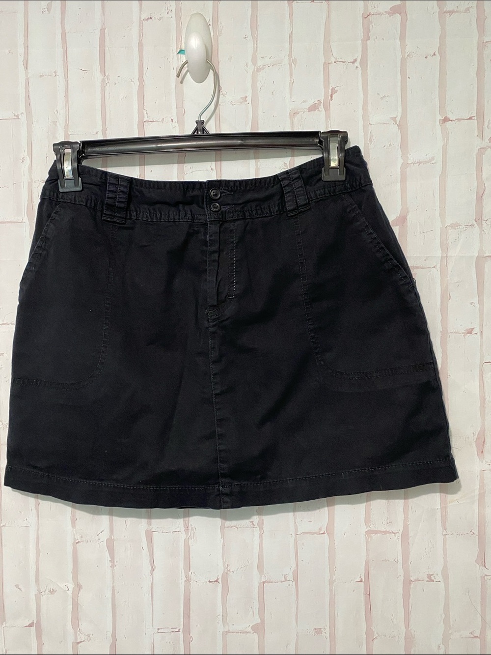 St. John’s Bay Black Mini Skort size 10P